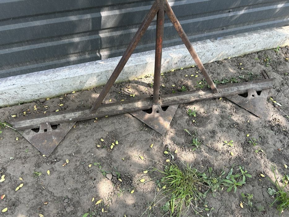 Інвентар огородній сталевий для картоплі: підгортач/плуг та маркер