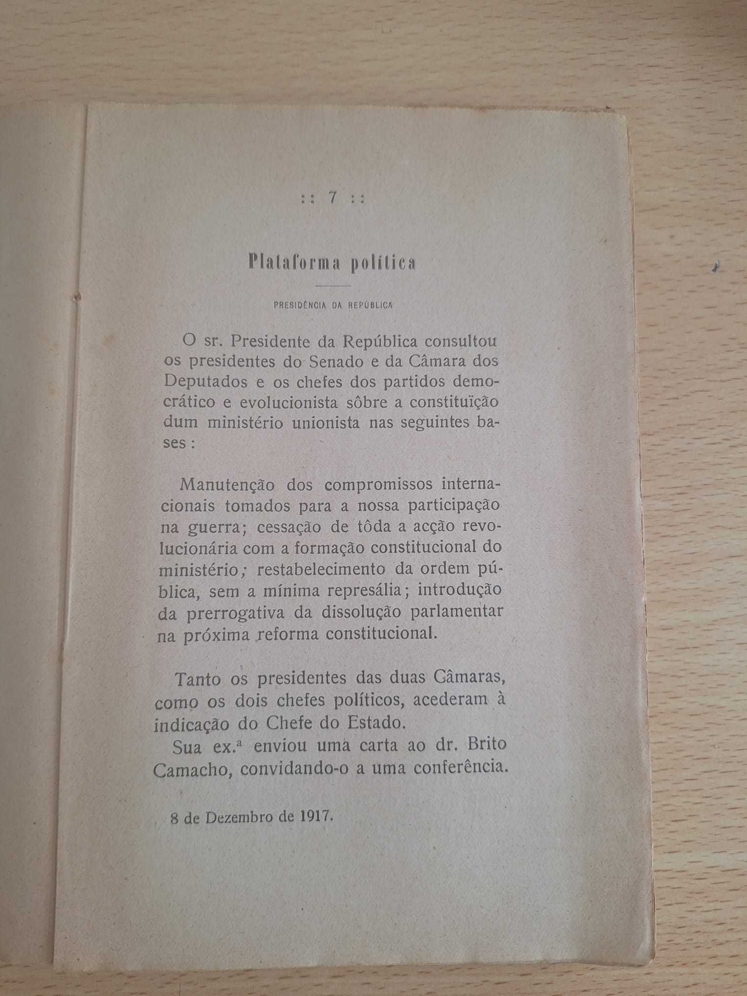 No Exílio - Bernardino Machado