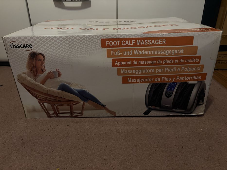Tisscare masażer do stóp z ogrzewaniem i głębokim ugniataniem