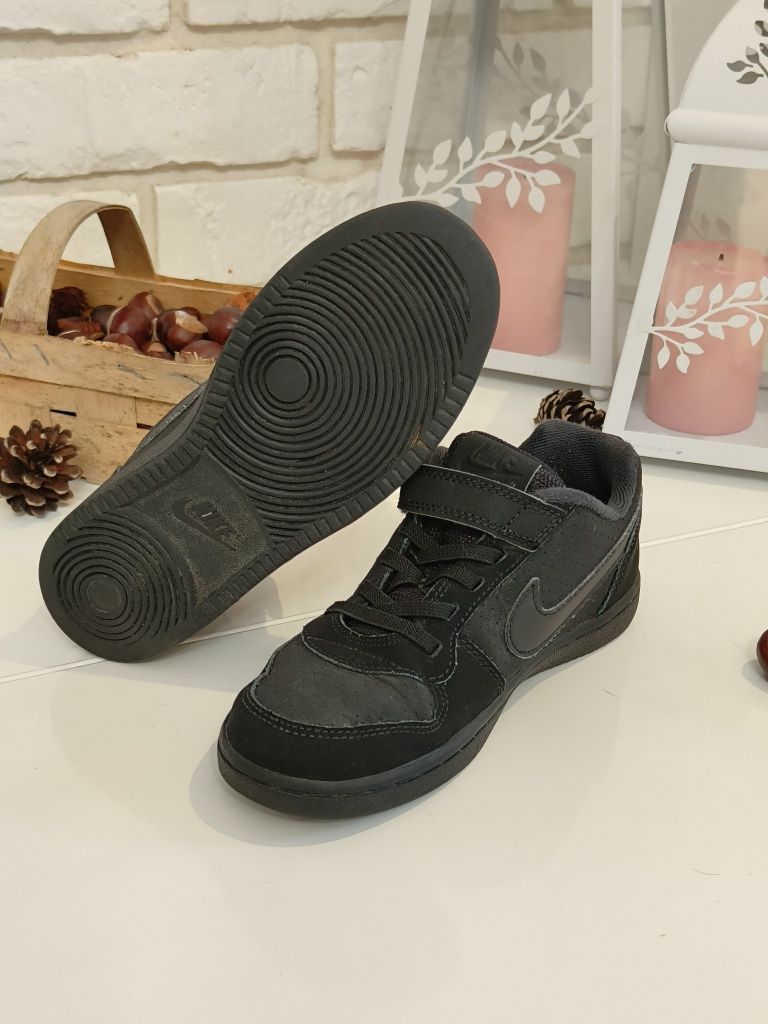 Skórzane buty dziecięce Nike Court Borough Low 2 r. 32