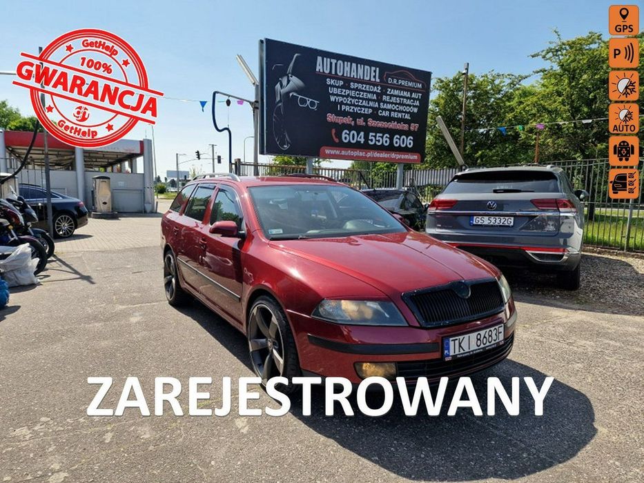 Skoda Octavia 1.9 TDI 160 KM Chip, Kamera Cofania, Bluetooth, Klima, Alufelgi, Hak