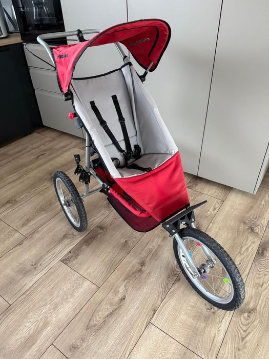 Wózek biegowy spacerowy do biegania miejski składany