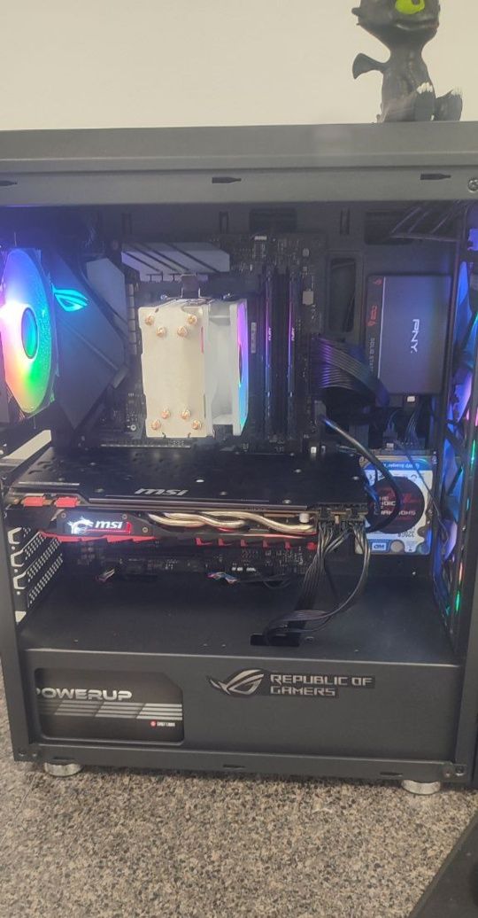 Игровой компьютер ПК Ryzen 5 5600/DDR4 16GB/Gtx 1070 либо 1660 Supe