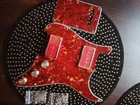 Humbuckery P90 , Pickguard, gałki