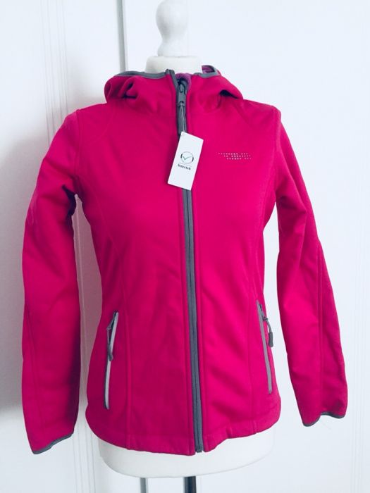 Różowa bluza soft shell rozmiar S