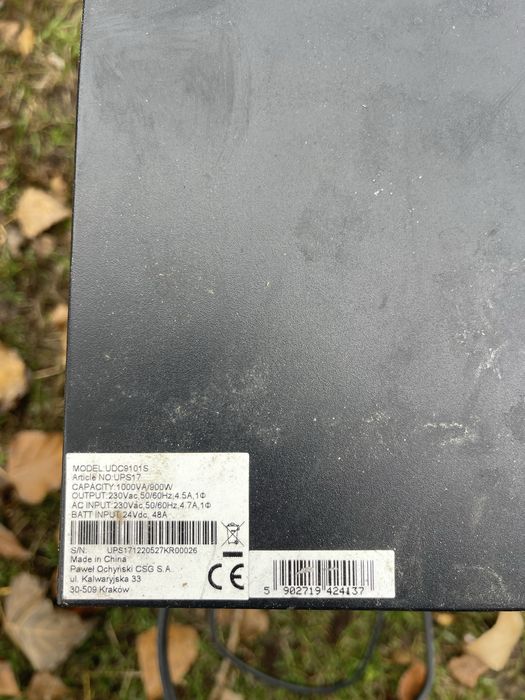 джерело безперебійного живлення Green Cell MPII 900w (UPS17)