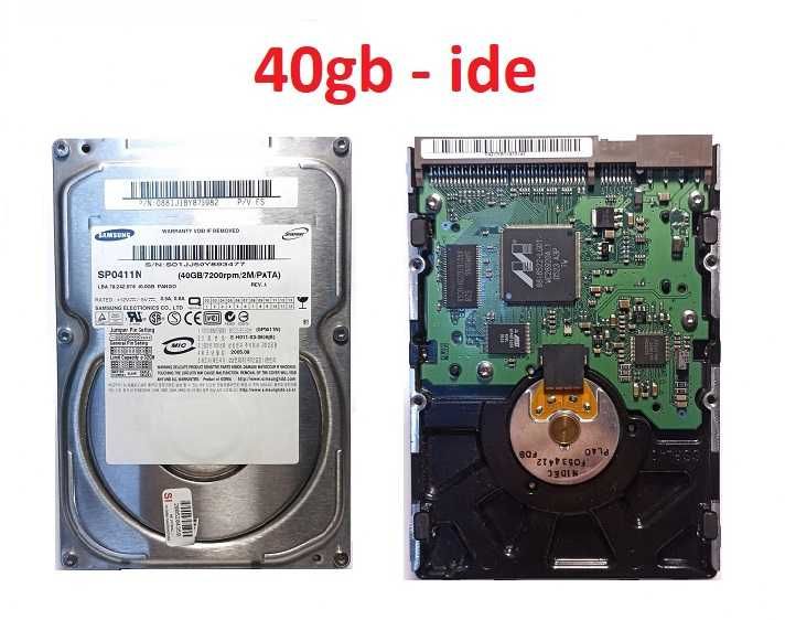 Жорсткі диски HDD (40, 80 120, 160, 320, 500) гигабайт