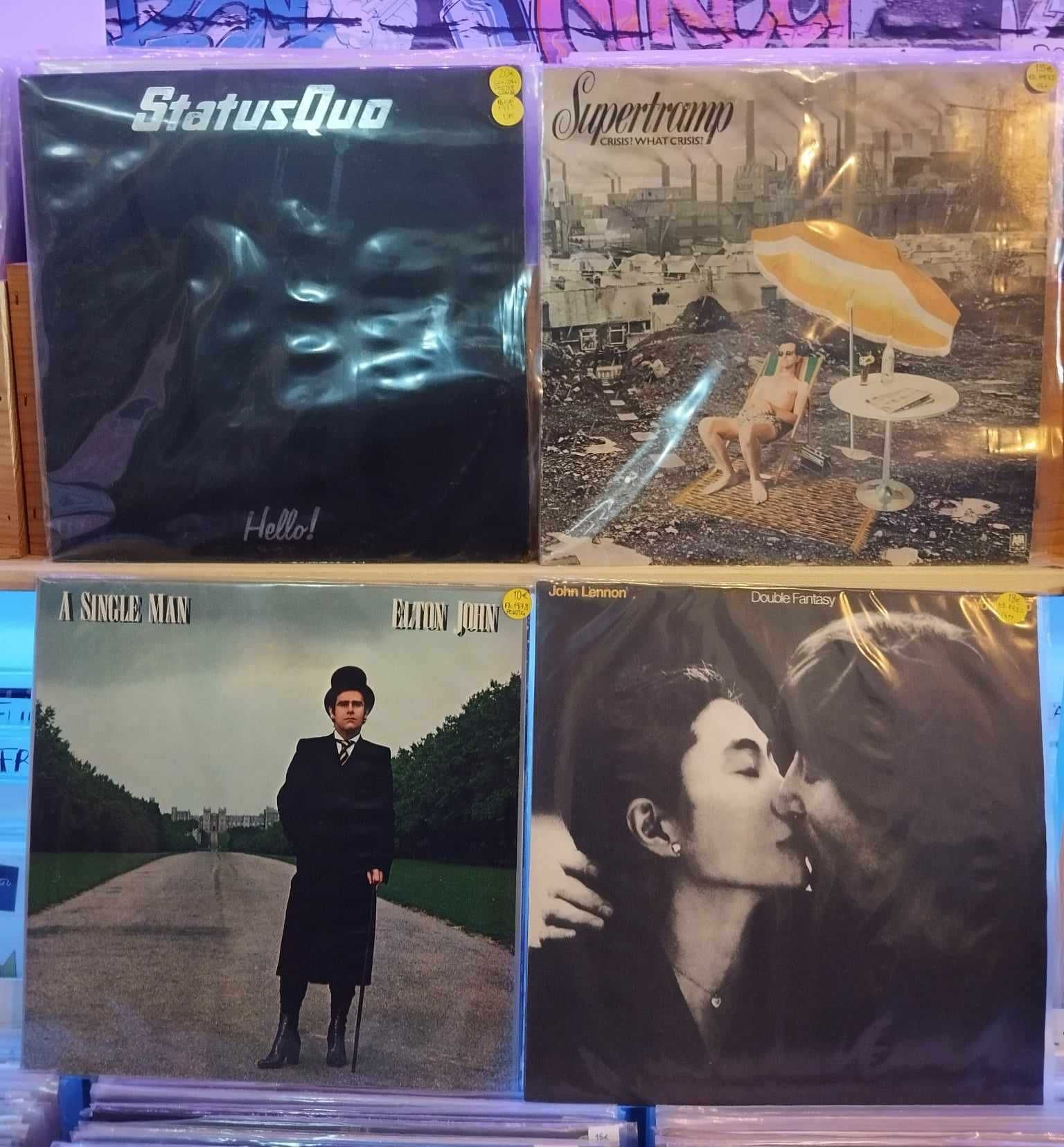 Vinil Gainsbourg The Band Duran Duran Steely Dan Momus E.Regina  Gnr