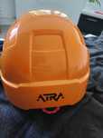 NOWY KASK Ochronny Budowlany ATRA V10 !!! Wentylowany -Pomarańczowy .
