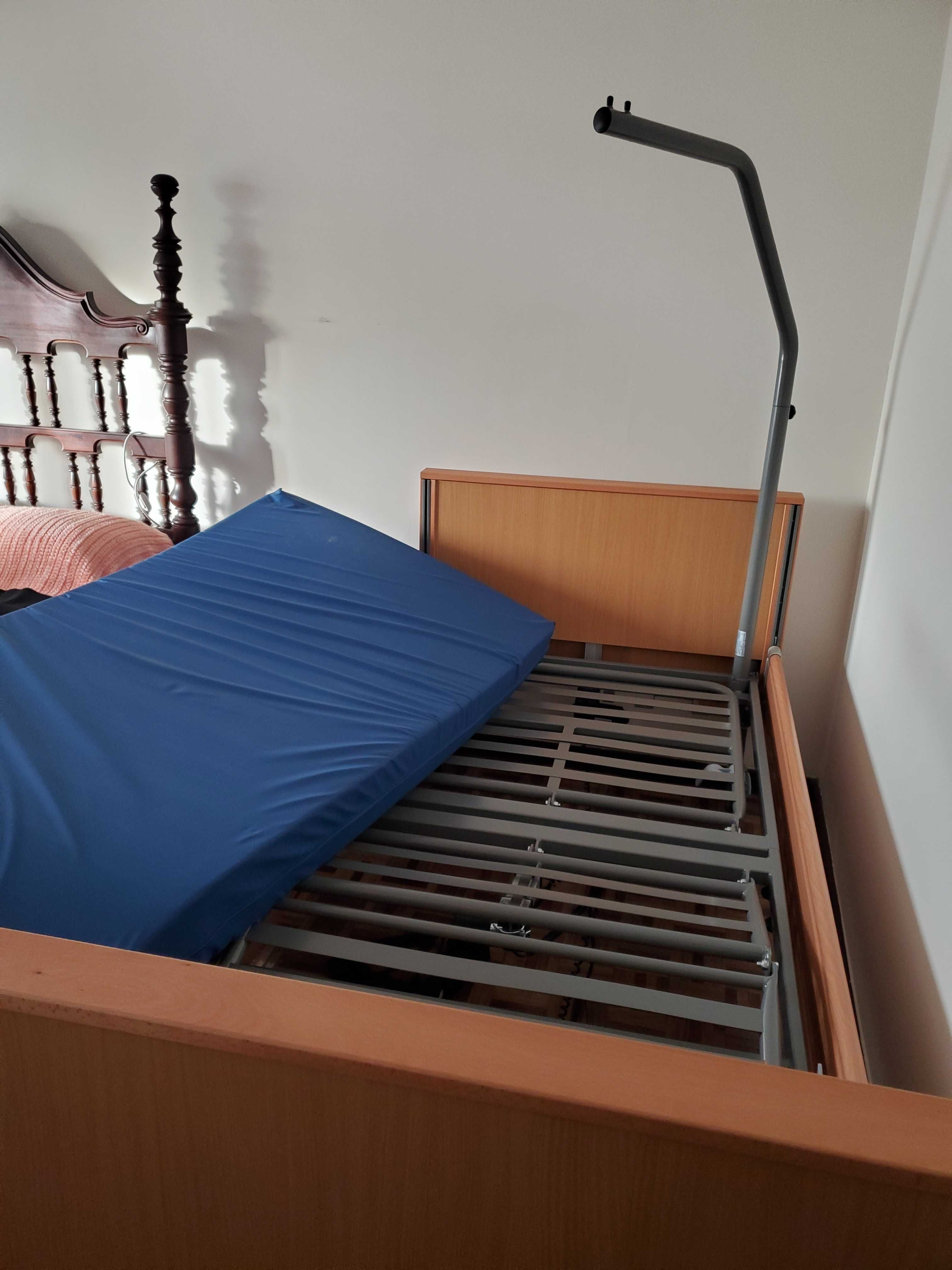 Cama hospitalar com colchao