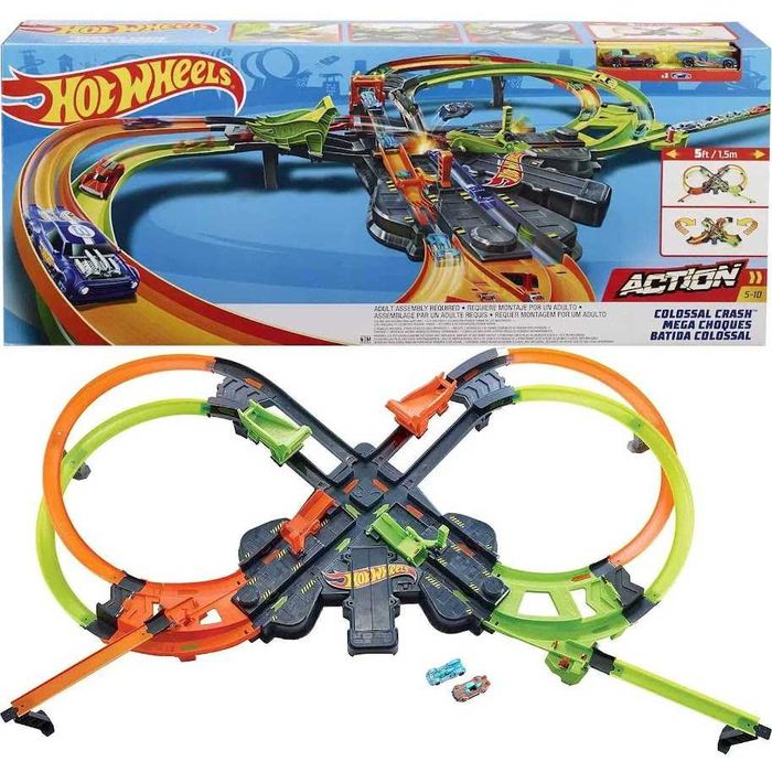 Трек Hot Wheels Colossal Crash Колосальне зіткнення
