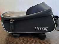 Велосипедная сумка на раму с деражателем для телефона Prox