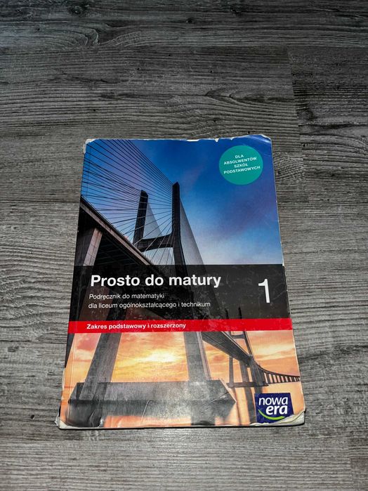 Książka Prosto do matury 1