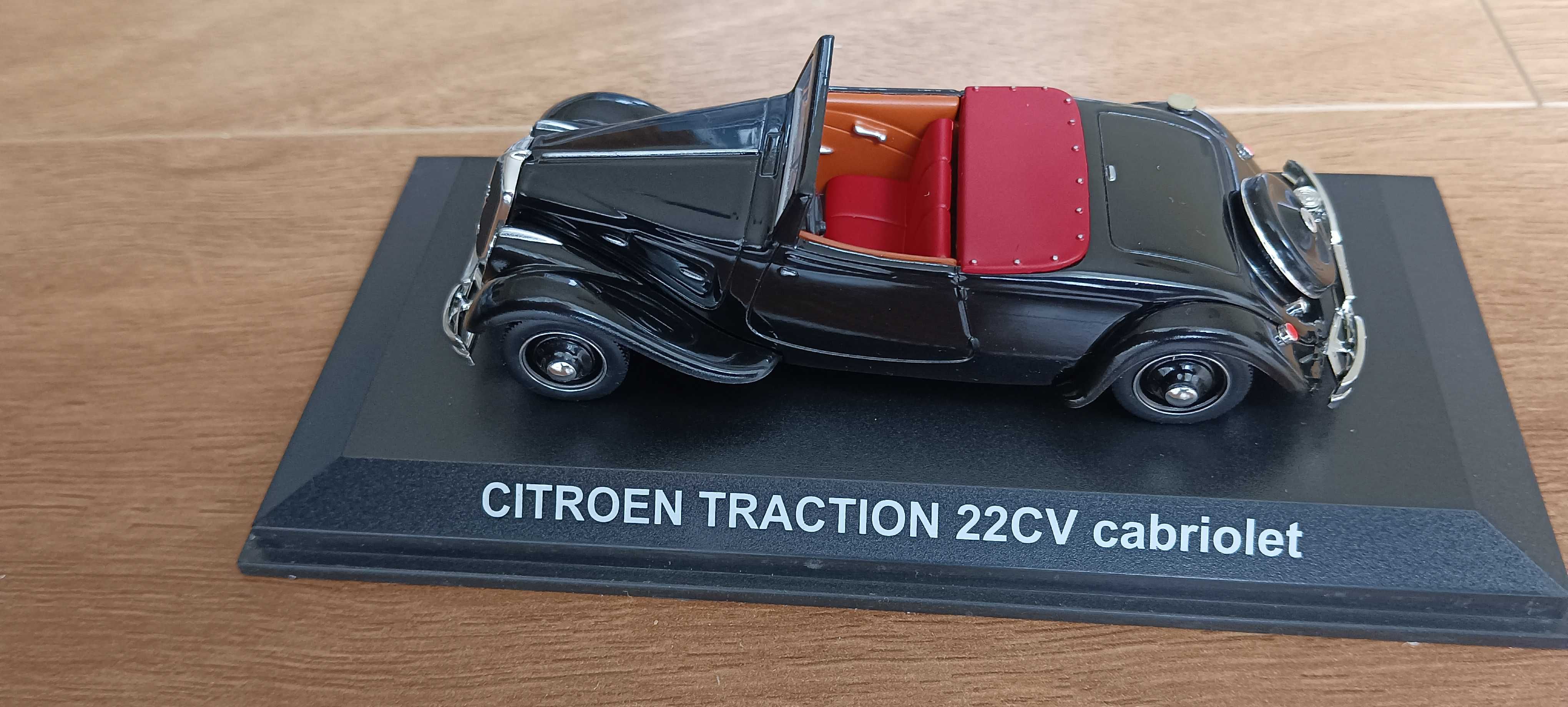 Citroen Traction 22CV Cabriolet 1/43  Norev