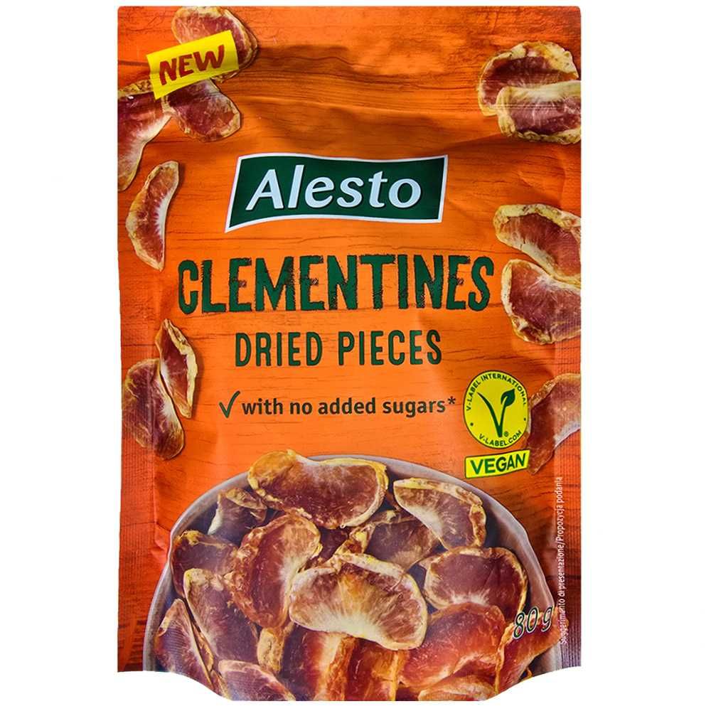 Мандарин Клементин сушений, без Цукру Алесто, Alesto Clementines