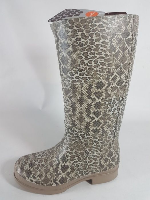 Buty CROCS WELLIE LEOPARDkalosze damskie 34/35