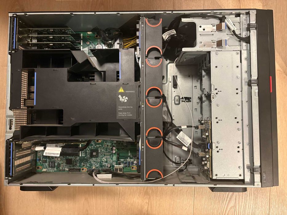 Lenovo ThinkServer TD350 2x Xeon E5-2609 v4 128GB RAM RAID 520i FV23%