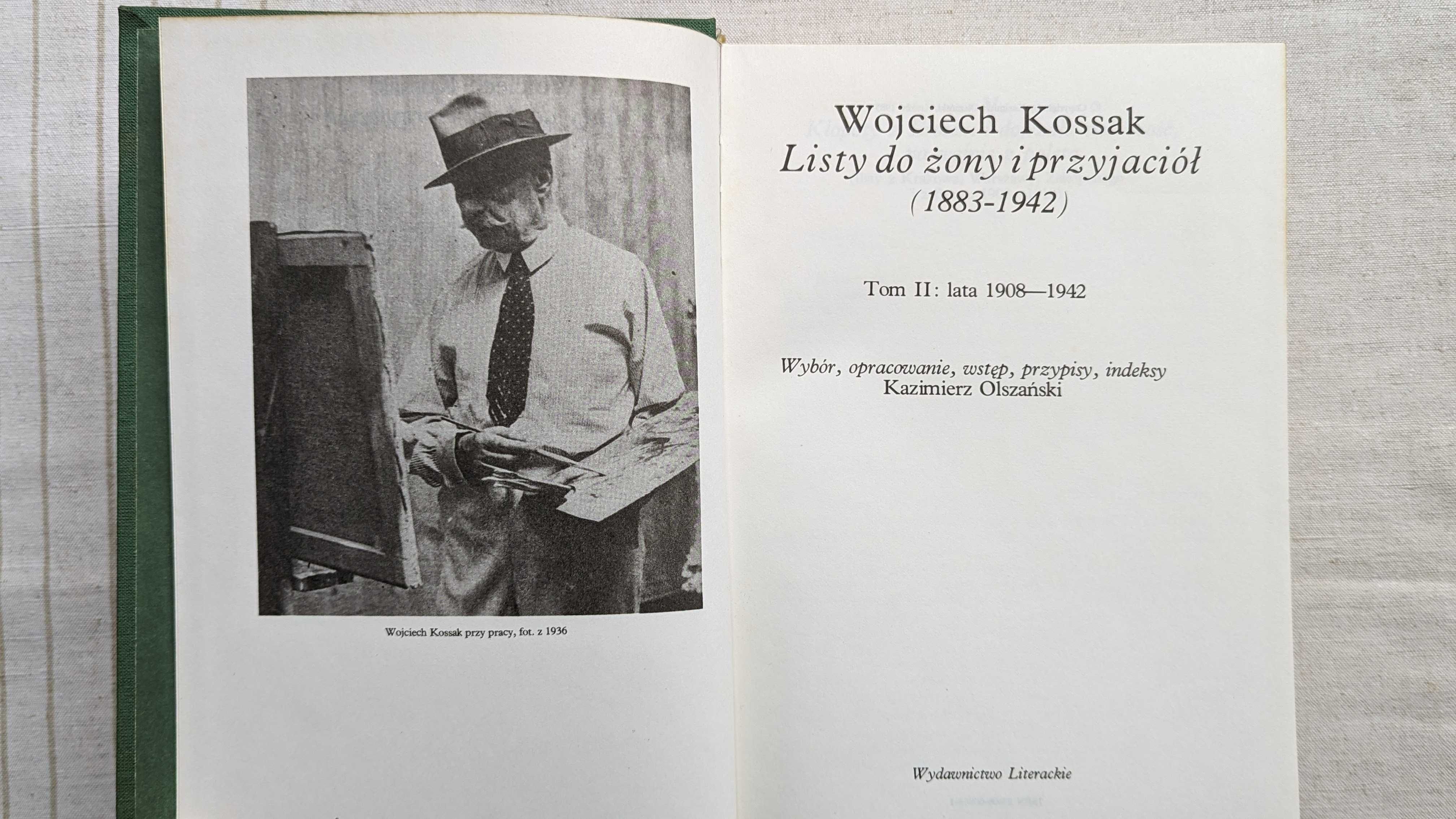 Listy Do Żony i Przyjaciół Tom I i II, Wojciech Kossak