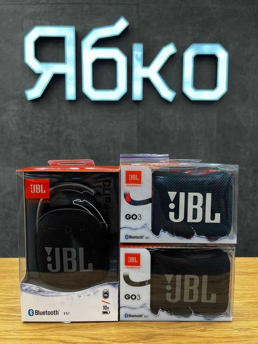 New Портативна акустика JBL GO 3 Eco купуй у Ябко Рів‘єра