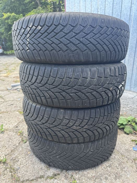 4 opony zimowe 195/65 R15  z 2021/2018 roku