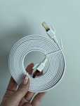 Płaski kabel Ethernet LAN RJ45 Cat8 40Gbps 3m