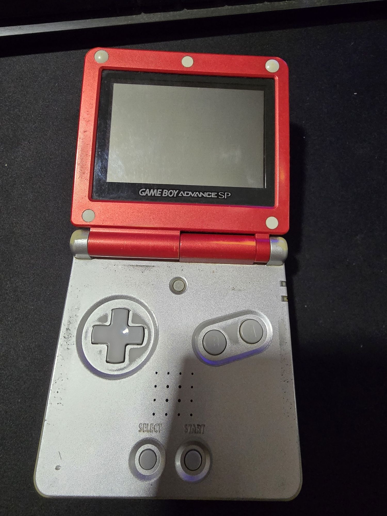 Nintendo Gameboy Advance SP Mario limited edition com carregador