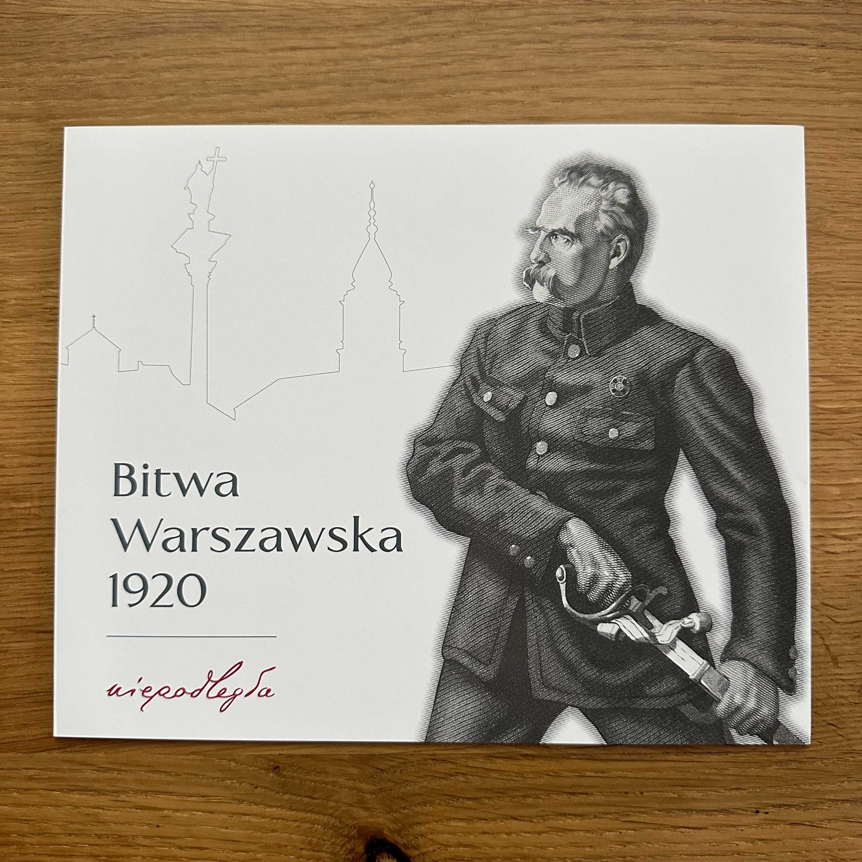 Folder premium Bitwa Warszawska 1920r. 20zł bardzo rzadki