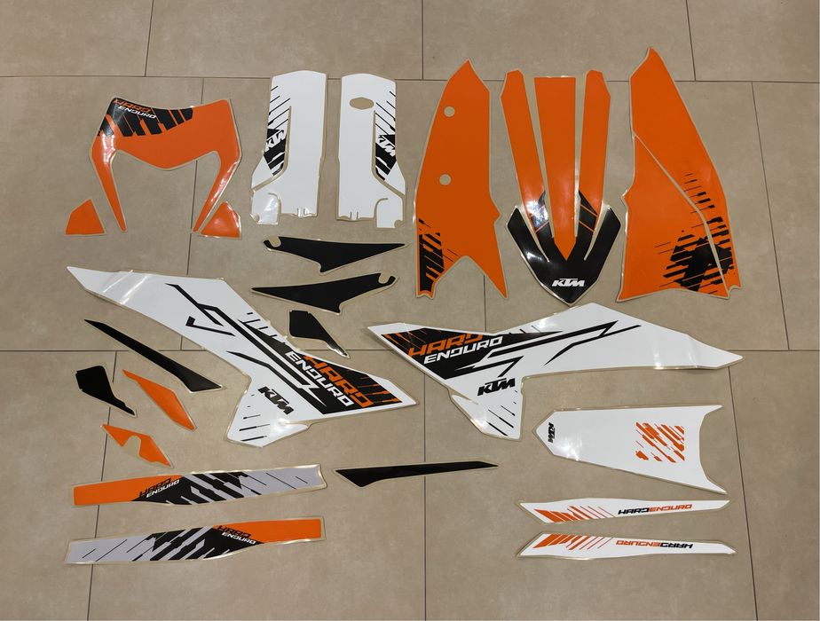 Ktm Hard Enduro Tbi 26 excf Zestaw okleiny