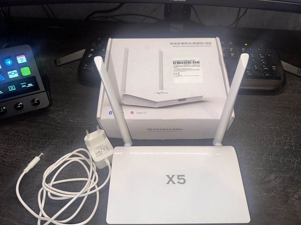 ‼️Tuya Zigbee 3.0 / Bluetooth 5.0 2-in-1 Gateway Hub X5