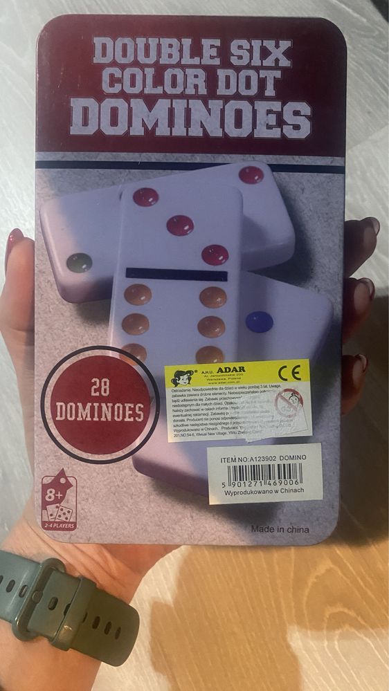 Domino double six