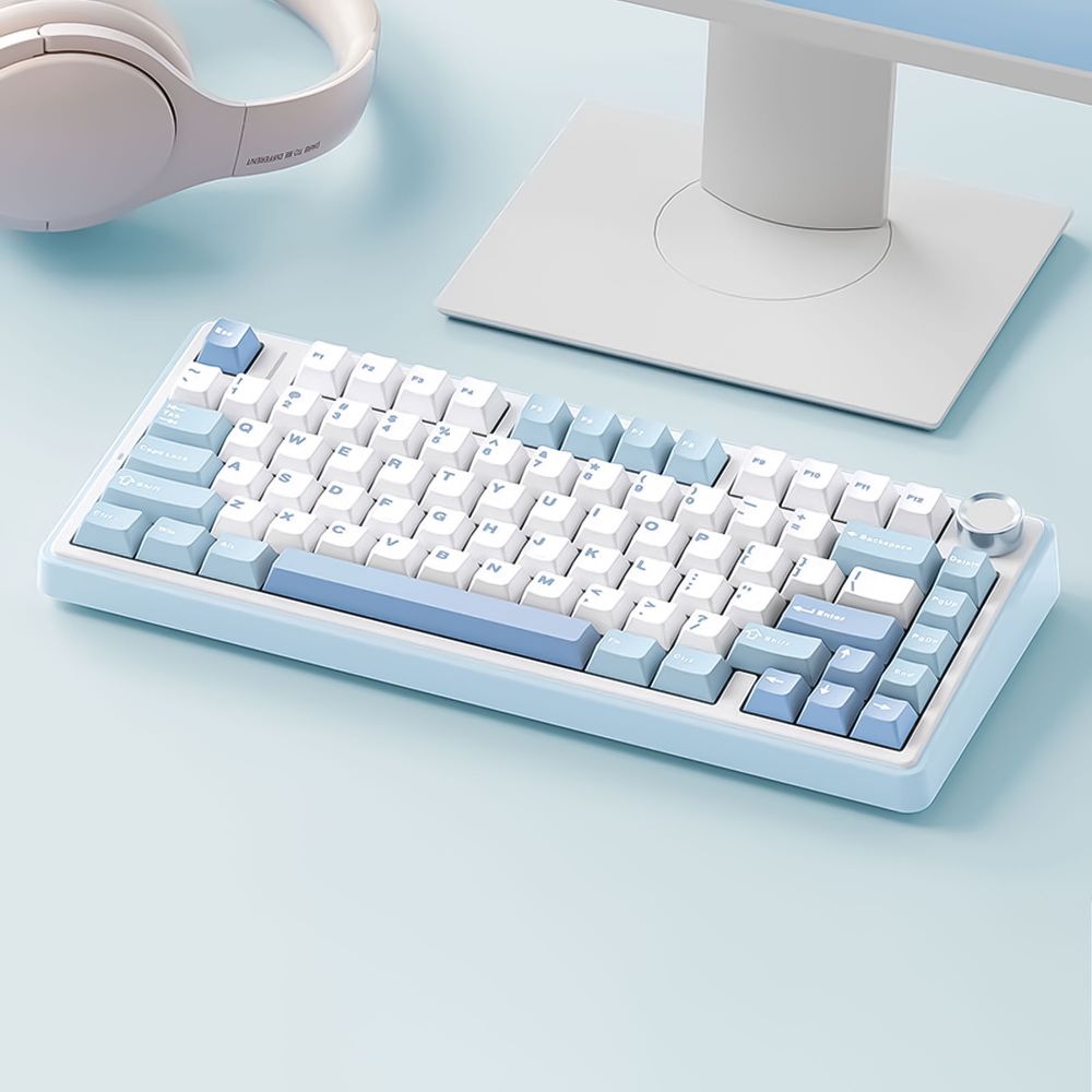 Нові Aula f75 Бездротова клавіатура аула з rgb, hotswap