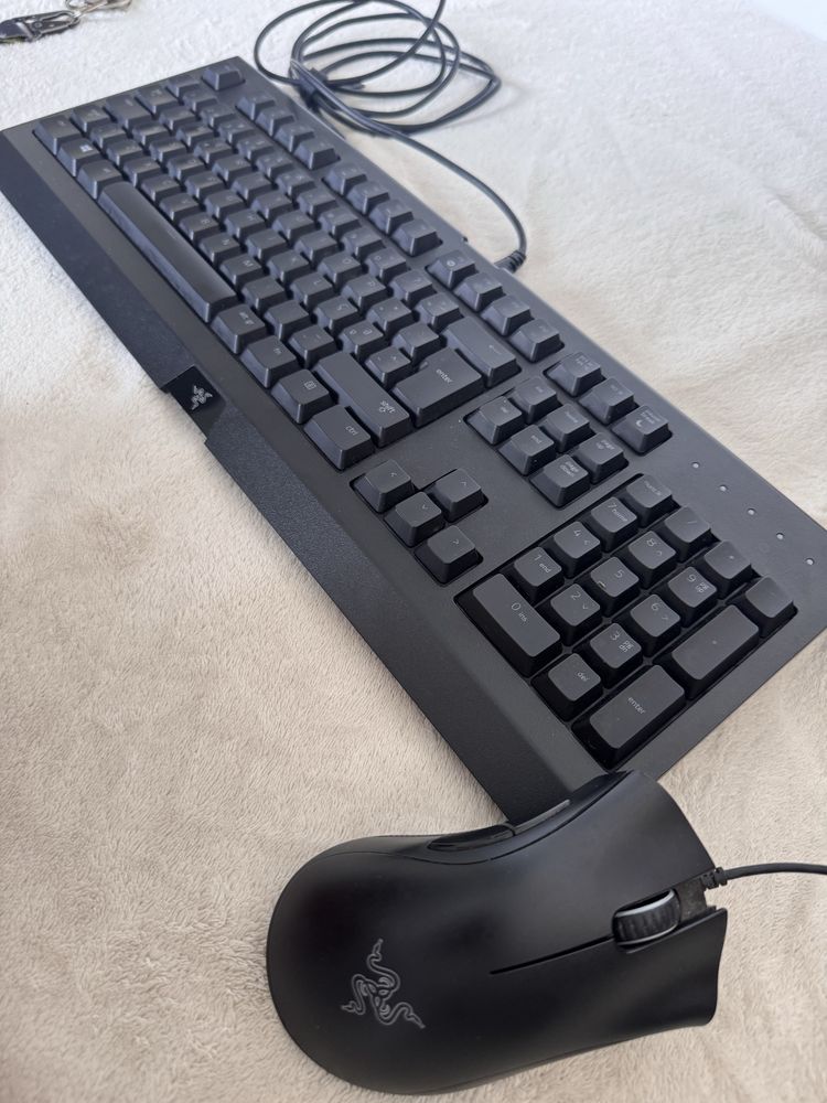 Teclado + Rato Gamer Razer como novos