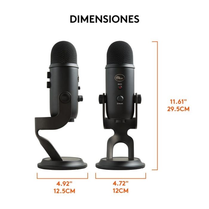 Blue yeti microfono logitech