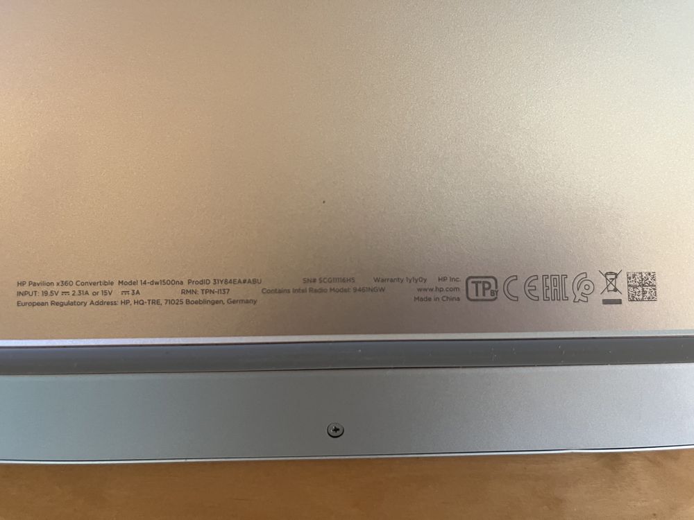 Computador HP pavilion x360 convertible