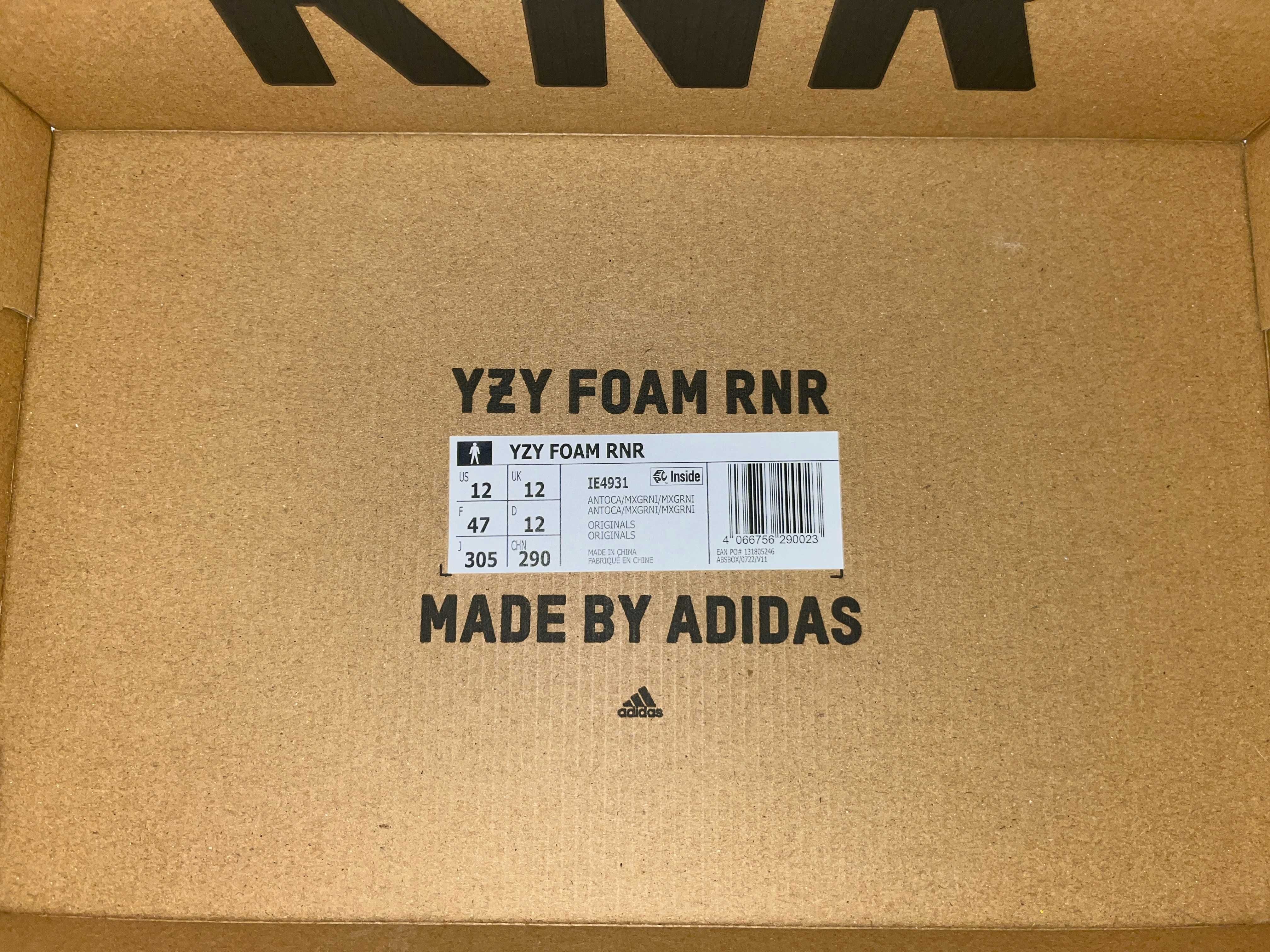 Adidas Yeezy Foam RNR MX Granite