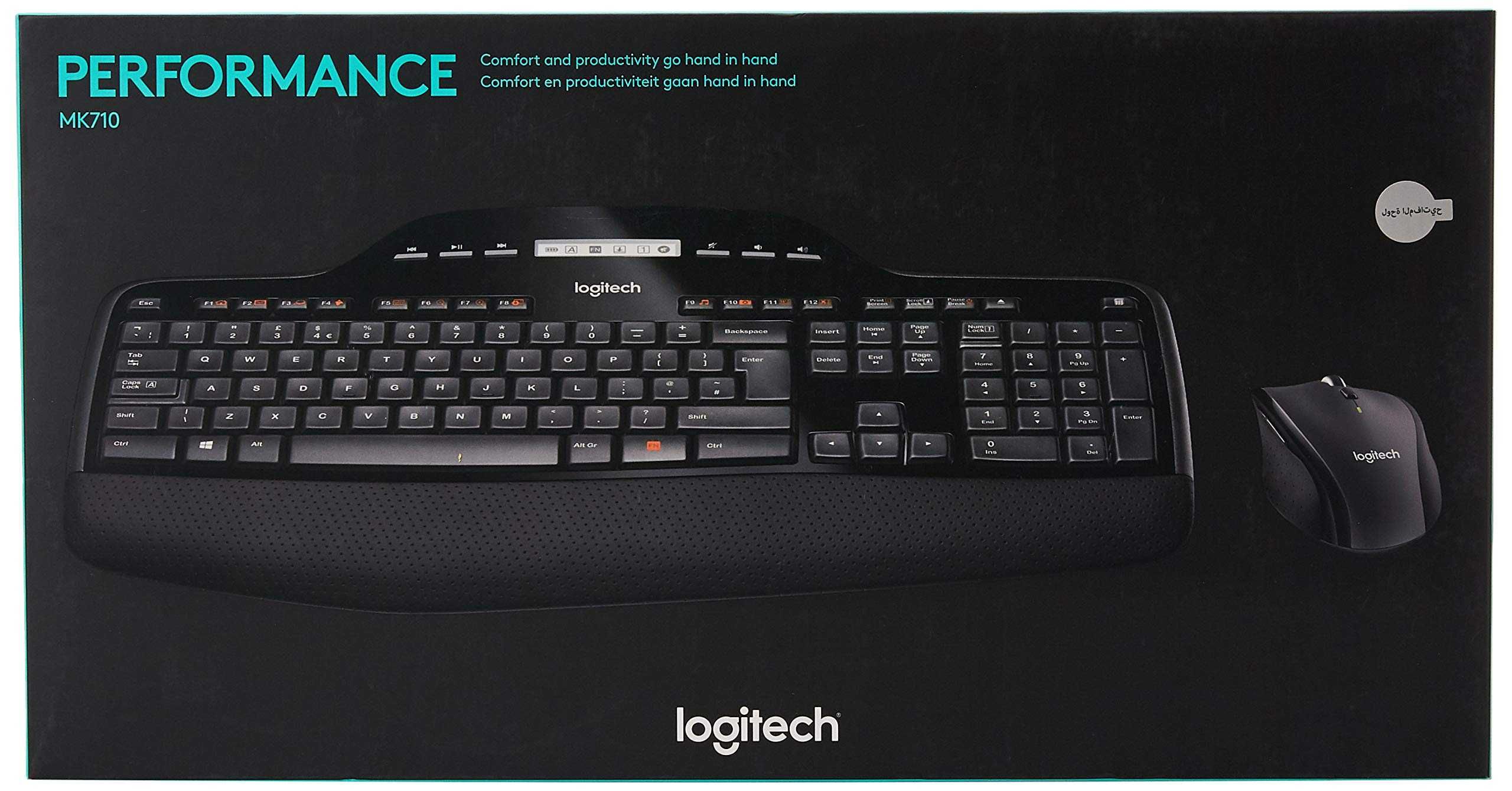 Комплект клавіатура та миша Logitech MK710