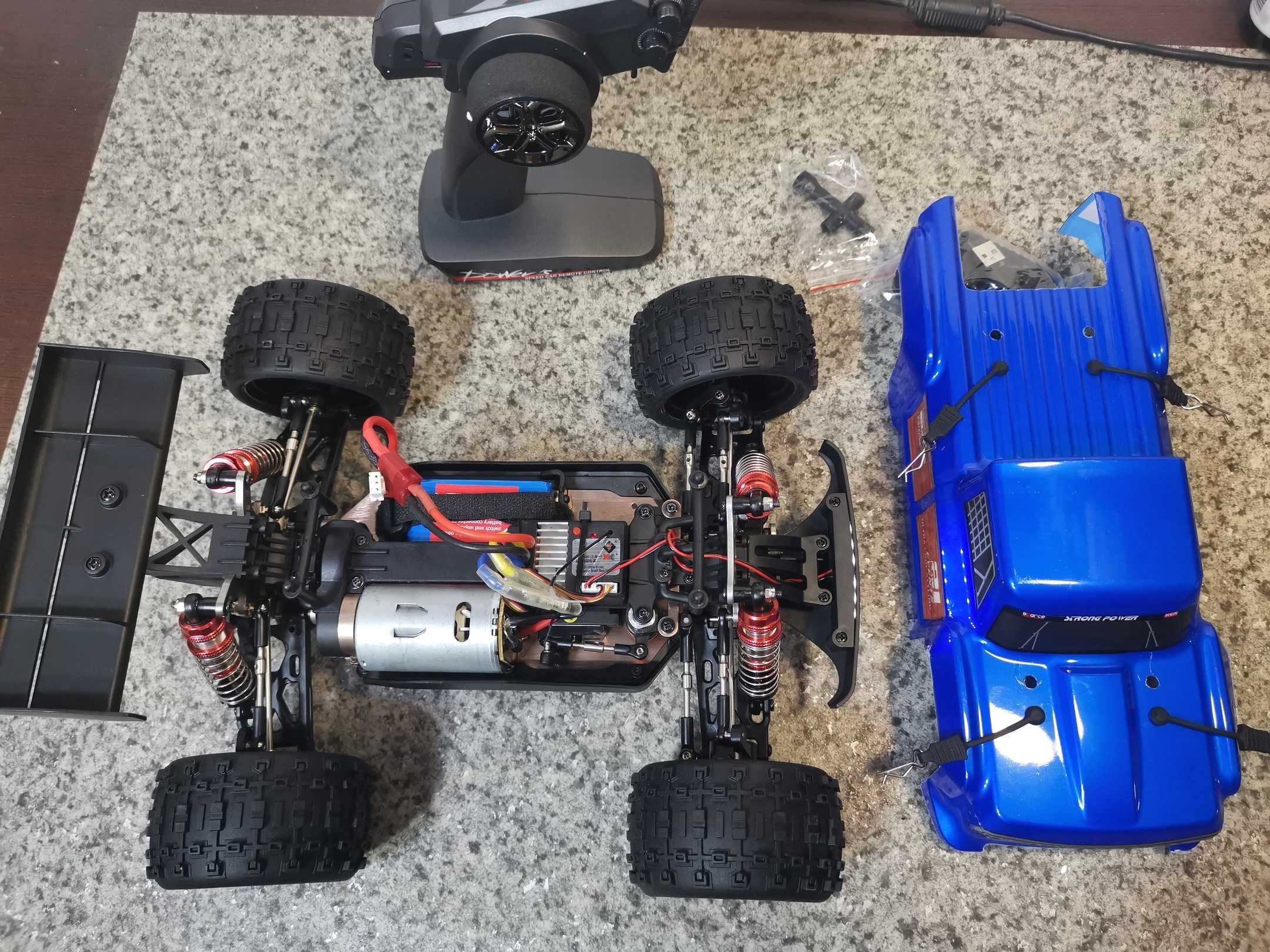 Машинка WLtoys 144001 багги 4x4 50 км/ч rc Arrma Outcast Mod