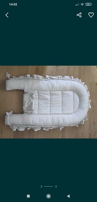 Kokon niemowlęcy plus rożek