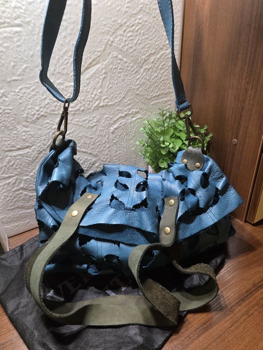 Сумка-шоппер, Італія, натуральна шкіра