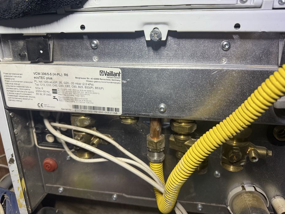 Kociol gazowy Vaillant vcw 306/5-5 dwufunkyjny