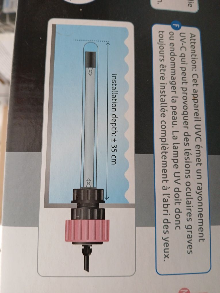 SuperFish lampa UVC 40W