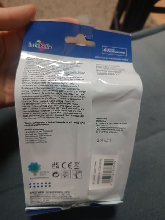 Pakiet Brother LC-421XLVAL tusz czarny + 3 kolory, zwiększona pojemnoś