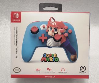 Pad PowerA Enhanced Nintendo Switch Super Mario Pudełko