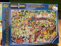 Puzzle Ravensburger Mirror Image - Theme Park, 1000