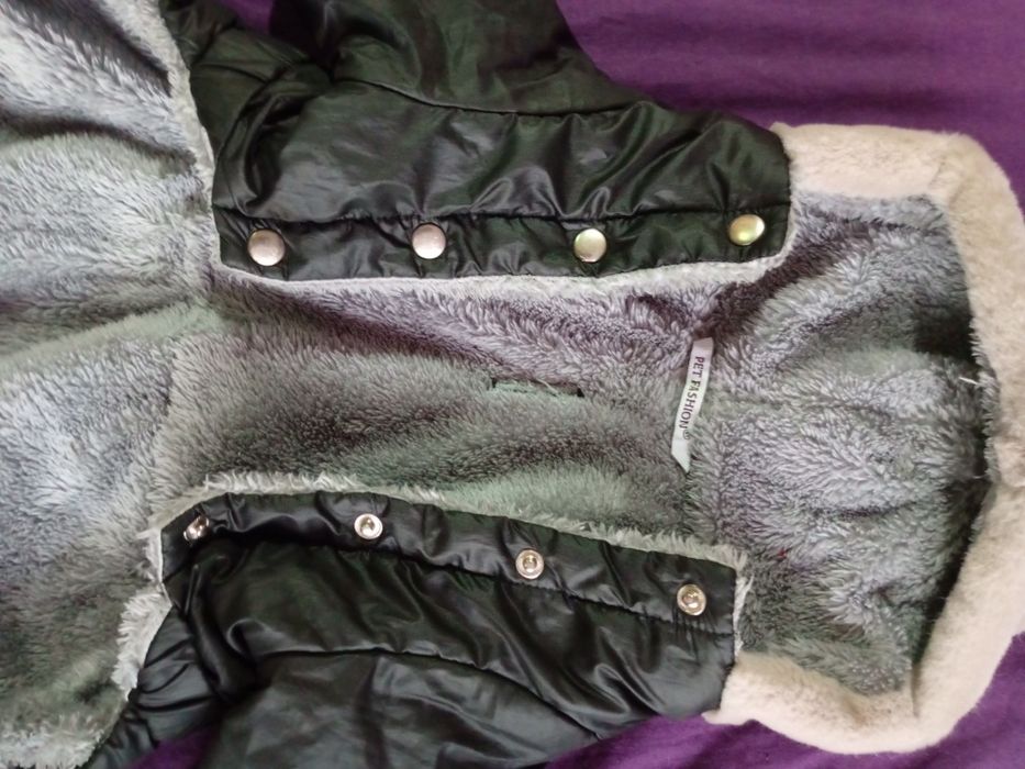 Зимовый комбінезон на собаку розмір м.