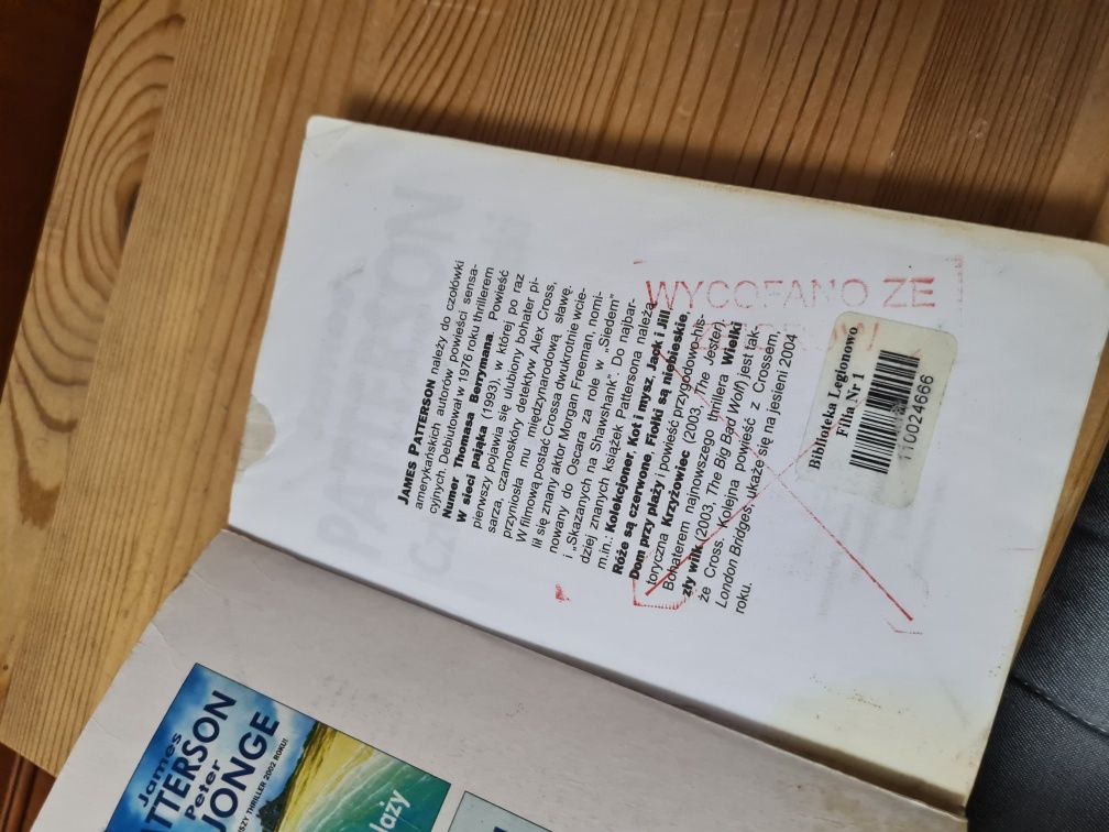 Cztery ślepe myszki - James Patterson ~