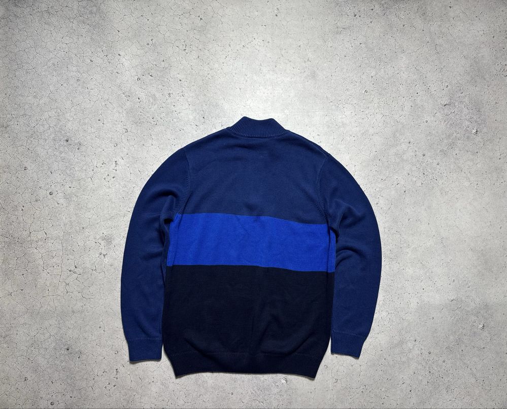 Lacoste 1/4 Зип Свитер Оригинал Идеал Размер L Old Money