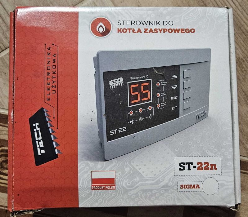 Sterownik pieca, kotła TECH ST-22N , Sterowanie pompą i dmuchawą.
