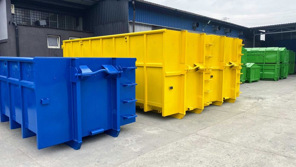 Kontener KP33 6500x2300x2200 pojemnik GRUZ złom ODPADY, PRODUCENT,