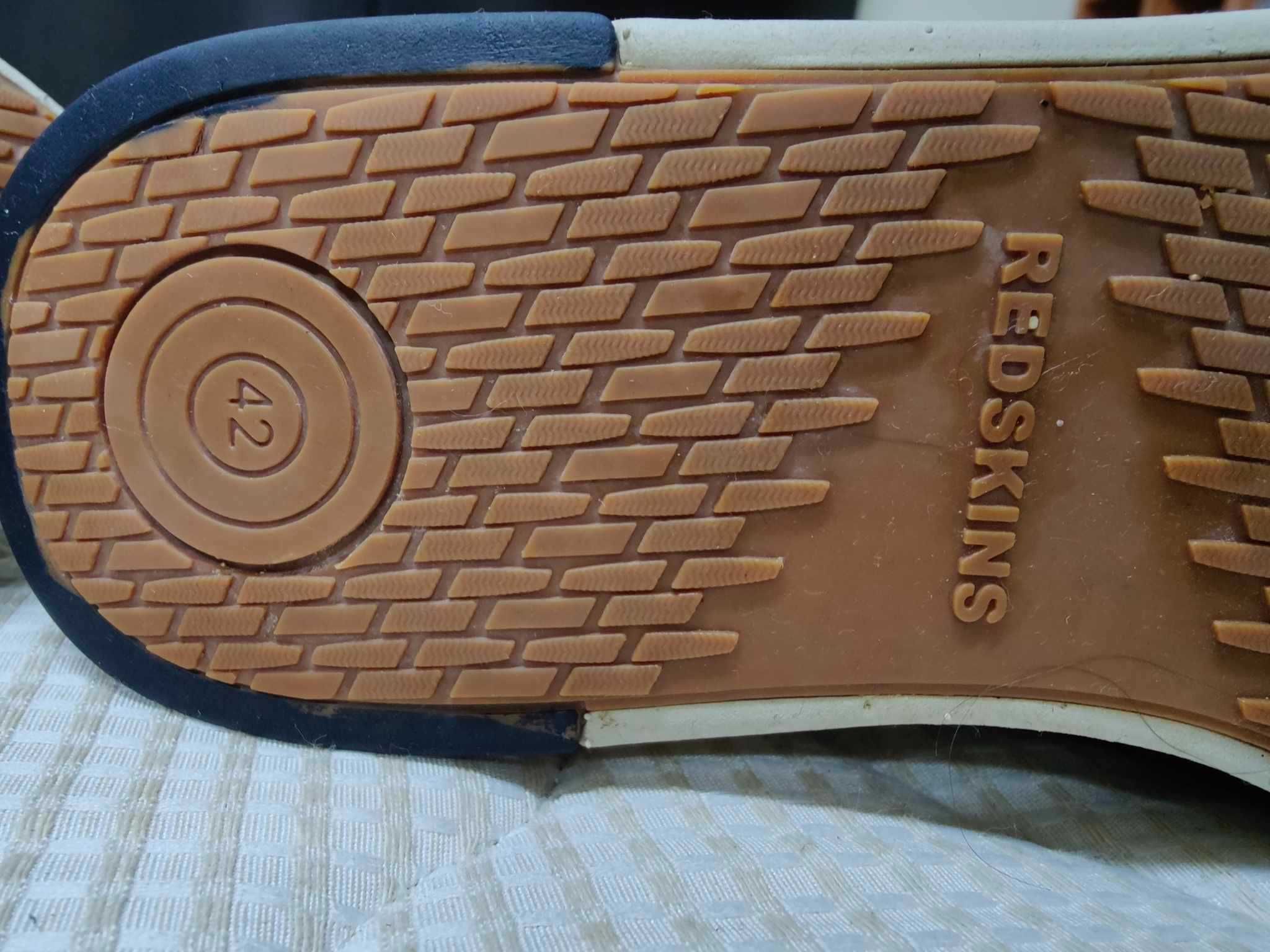 Sapatos azuis tam. 42 Redskins originais em pele como novos